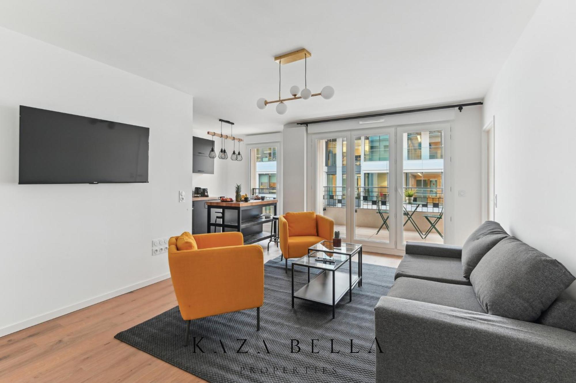 Kaza Bella - Saint Ouen Beautiful Apartment Экстерьер фото